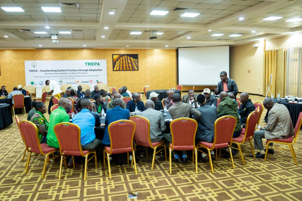 The event brought together key players in Rwanda’s wood product sector.