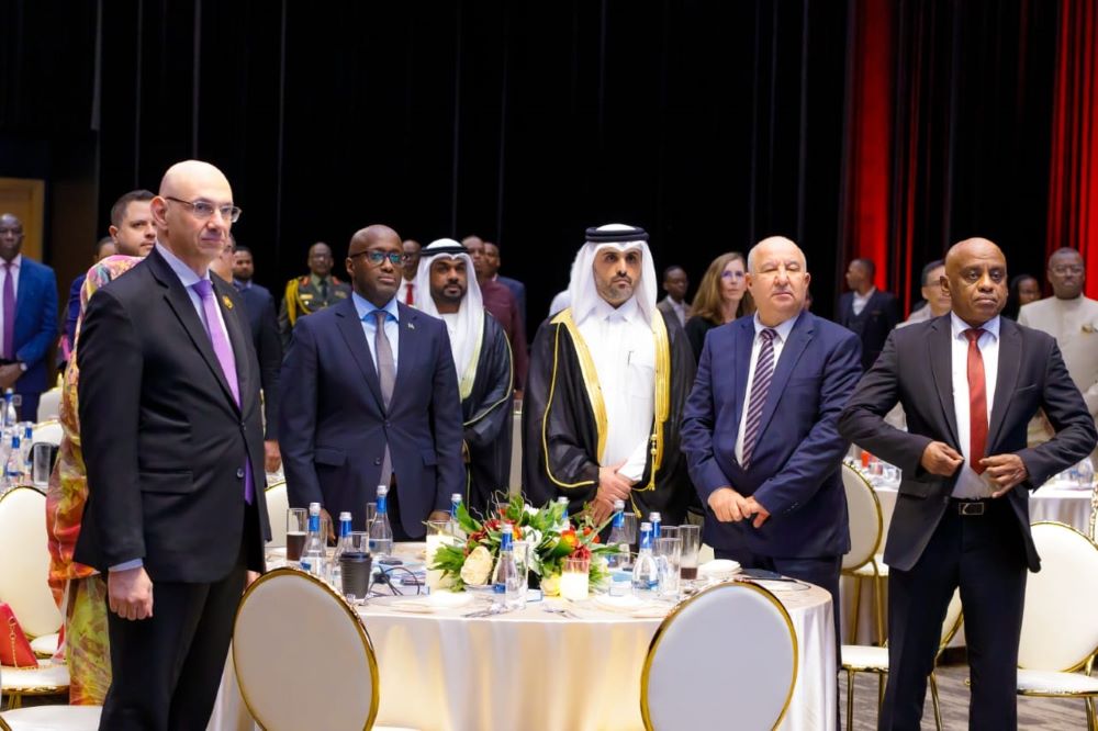 The Charge d’Affaires at the Qatari Embassy, Ali Bin Hamad Al Aida, hosted the guests and highlighted the significance of the occasion.