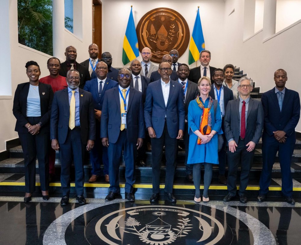 The delegation is Rwanda to attend the 12th AMRS International Conference.
