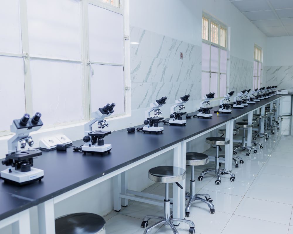 Some of the equipment available at UMST