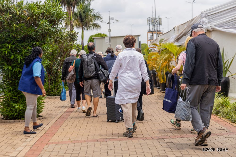 The travelers will continue their journey to other African destinations.