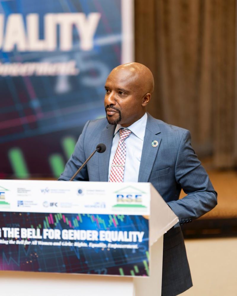 Pierre Celestin Rwabukumba, the CEO at the RSE, opened the ceremony by acknowledging the collective efforts behind the movement and highlighting the critical role of the private sector.
