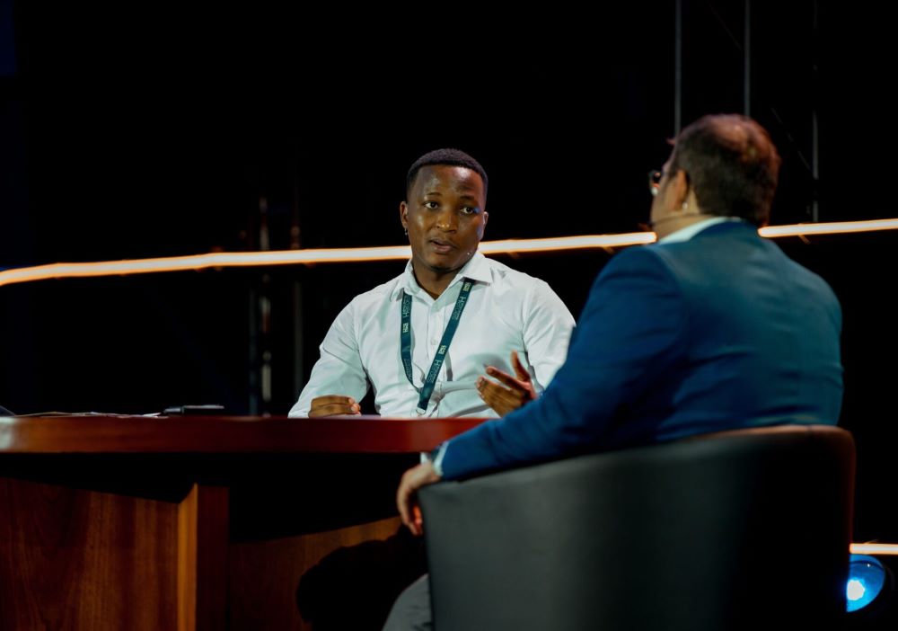 Cedrick Mupenzi, founder of Sinc Today, a startup that provides an all-in-one platform for event management.