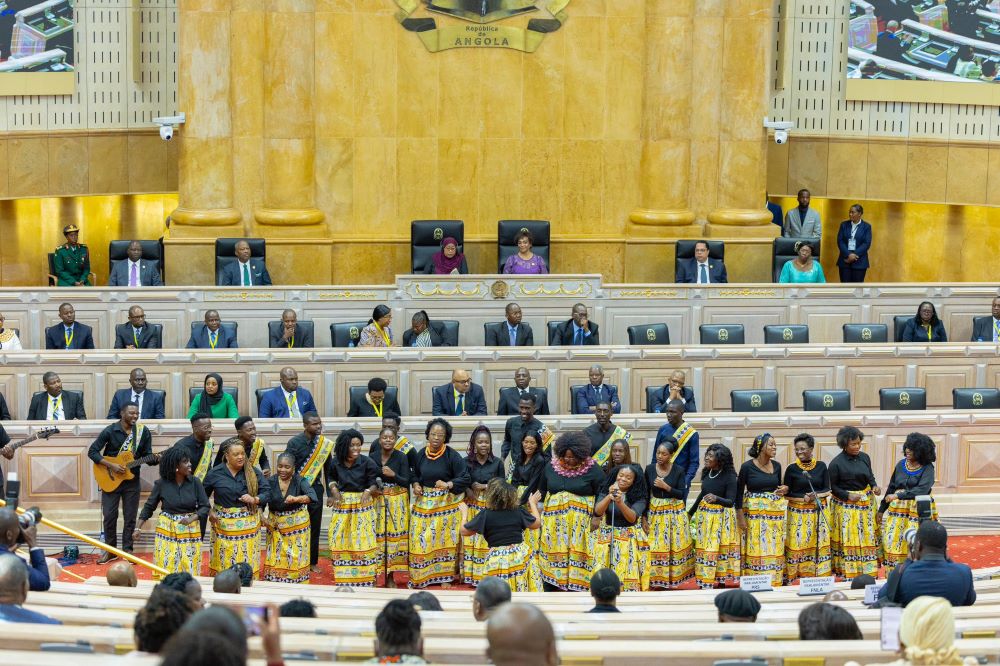 President Dr. Samia Suluhu Hassan addressed the Parliament of Angola in Luanda during her State Visit to the country on 08 April 2025.