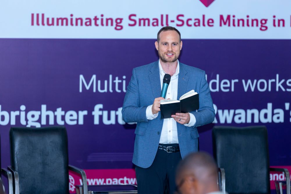 James Mcquilken, the Global Director of Responsible Mining at PACT, explained that the initiative, which began four years ago.