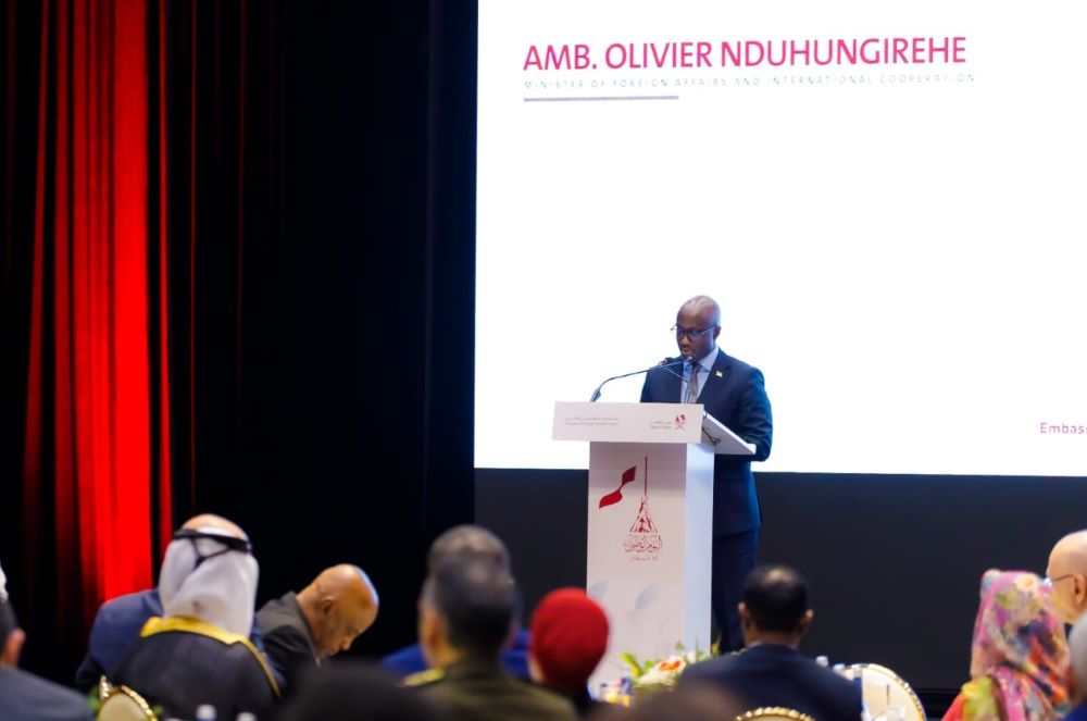 Amb. Olivier Nduhungirehe, Rwanda’s Minister of Foreign Affairs and International Cooperation, celebrated the deepening bilateral ties between Qatar and Rwanda.