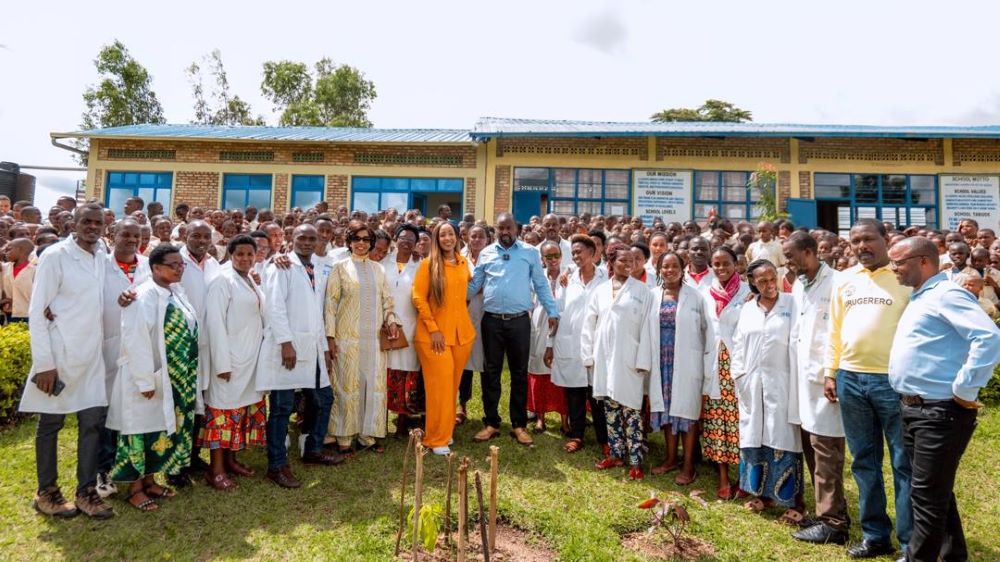 One of the foundation’s accomplishments this year already was donating over 200,000 meals to a school in Huye, district, Southern Province.