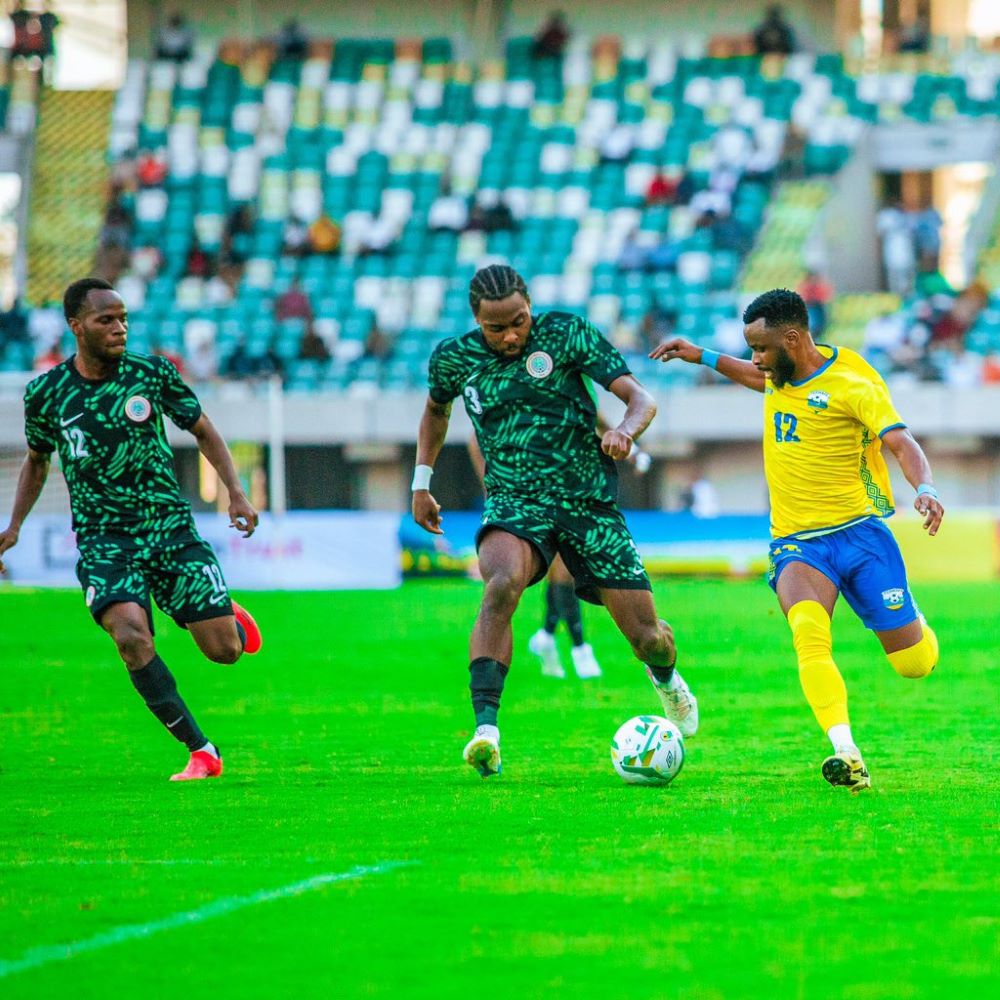 Gilbert Mugisha was very instrumental in today's game against Nigeria