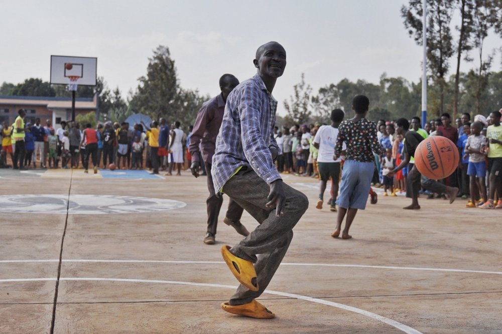 The new court, completed in August 2024, is already being utilized by nearly 1,000 boys, girls, and women every week.