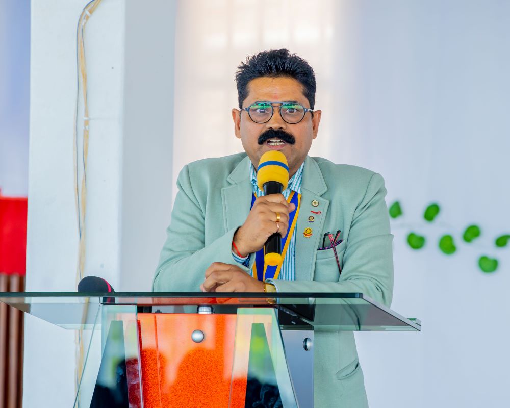 Rotary Club of Kigali Karasimbi, Satish Kumar explained the vision behind the project.