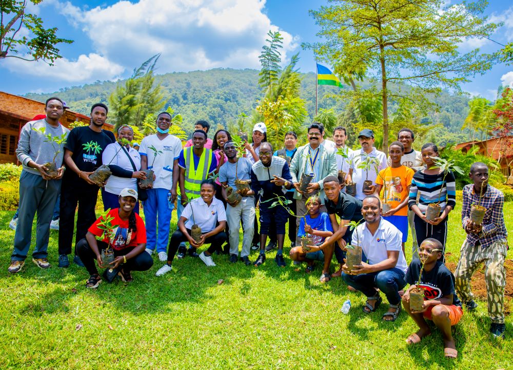 Club members were joined by the public 