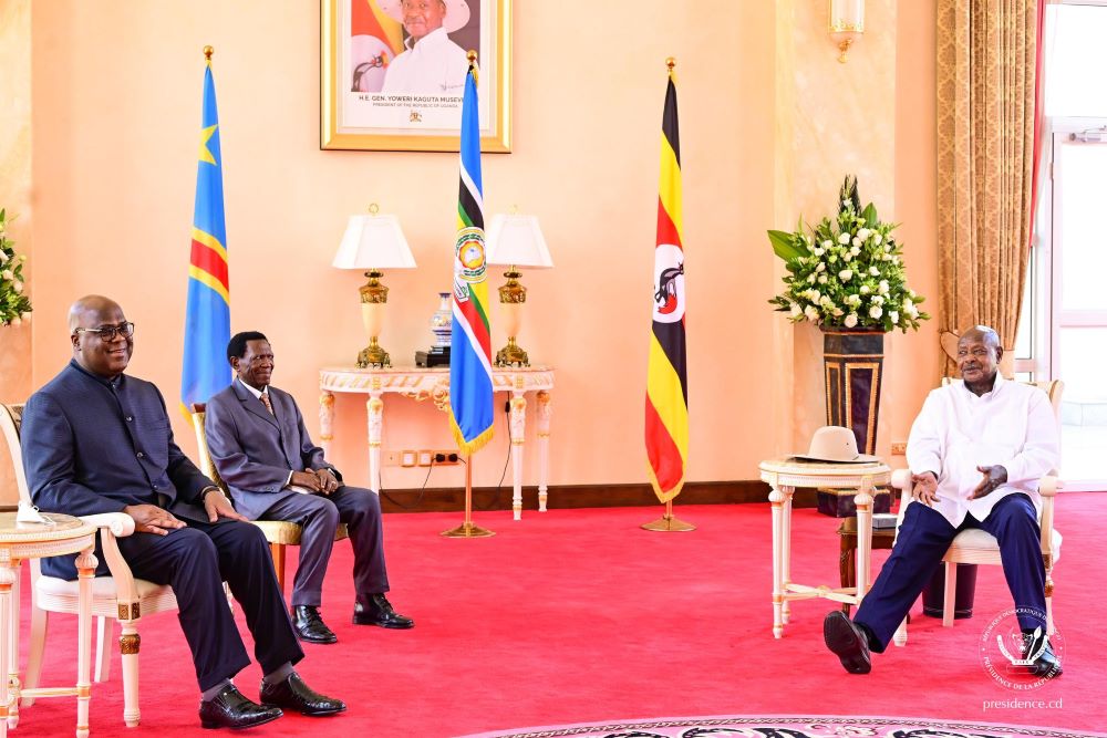 The President of the Democratic Republic of Congo (DRC), Félix-Antoine Tshisekedi, arrived in Kampala Wednesday, October 30, 2024.