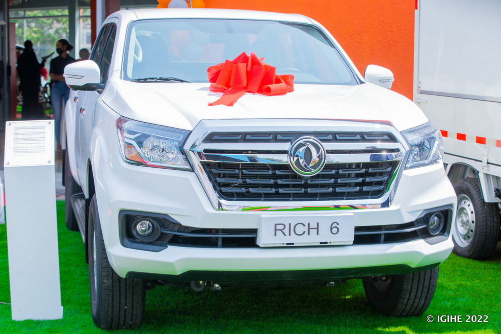 One of vehicles brands introduced to Rwanda's market by Chinese companies. 