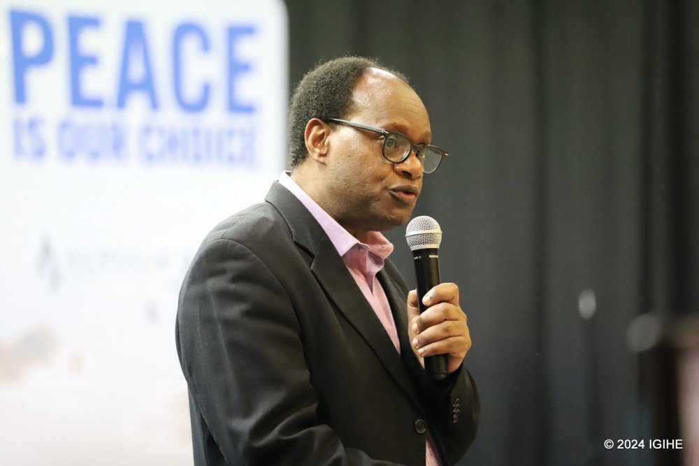 Ernest Sagaga, President of Ibuka in Belgium, expressed gratitude on behalf of Ibuka, reaffirming their ongoing support for genocide survivors.