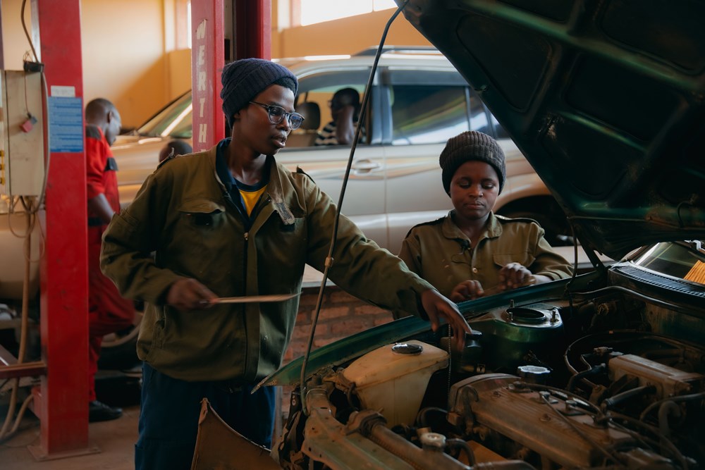 Umutesi and Niyodusenga have defied odds to shun gender stereotypes. 