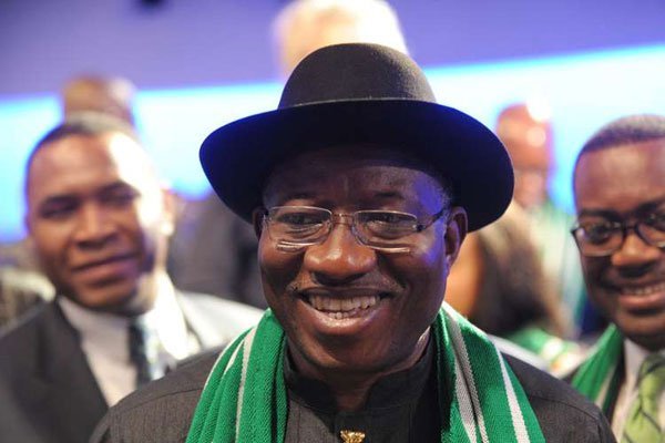 Former Nigerian President Goodluck Jonathan.