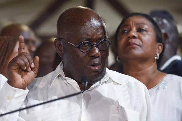 Ghanaian president Nana Akufo-Addo.