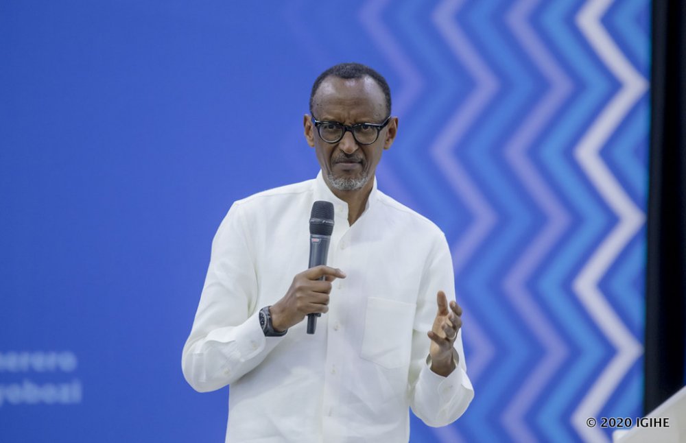 President Kagame urged the youth to avoid misdemeanors including corruption as they impede the development of the country.