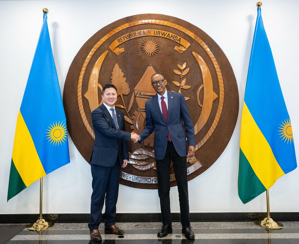 President Kagame has received Chi-Man Kwan with whom they discussed investment opportunities in Rwanda.
