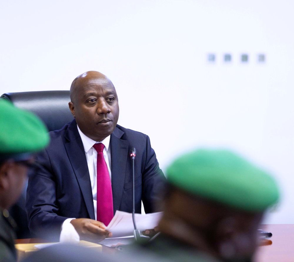 Prime Minister Dr. Edouard Ngirente, presided over the swearing in ceremony.