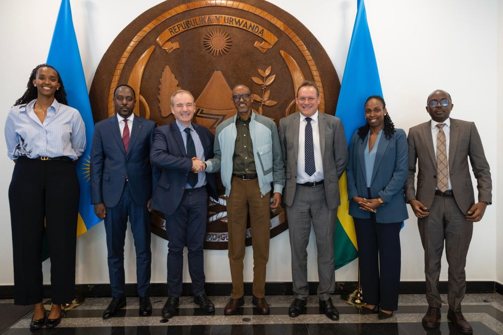 President Kagame, Chairman of Trinity Metals discuss investment and partnership opportunities. 