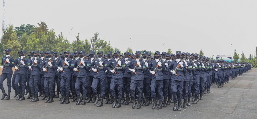 The new Police officers include 135, who are currently pursuing bachelors degree in Law, Information Technology, Languages and Professional Police Studies at the National Police College (NPC) in Musanze District.