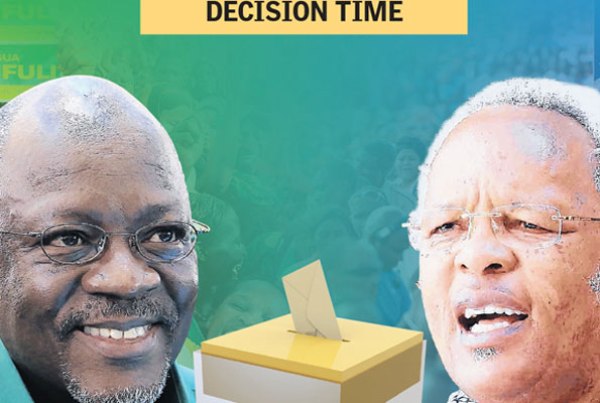 The two leading candidates, John Pombe Magufuli of the ruling Chama cha Mapinduzi (CCM), and Edward Lowassa of the opposition Ukawa alliance (right) have both repeatedly invoked Nyerere’s name during their campaigns but shifting demographics and political realities mean Tanzania’s Founding Father has, in this election more than any other, become a symbol of the country’s past promise, but not its future prospects.