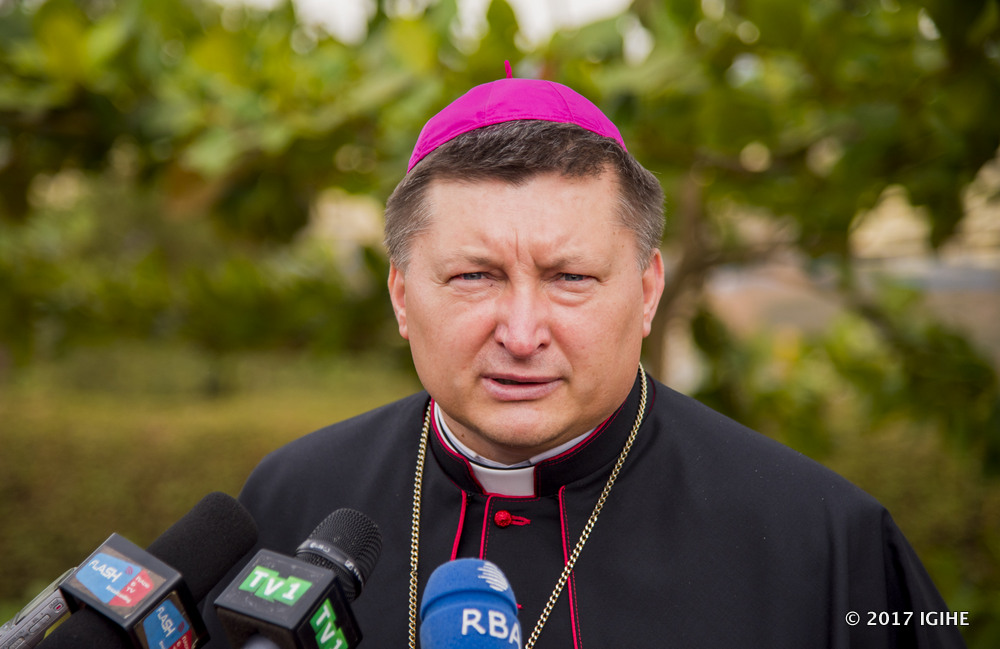 Pope Francis' Envoy to Rwanda Bishop Andrzej Jozwowicz