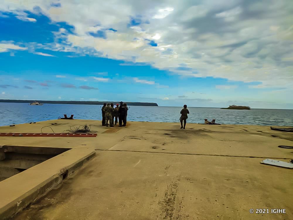 The port considered major passageway for goods has been handed over to Mozambican forces.  