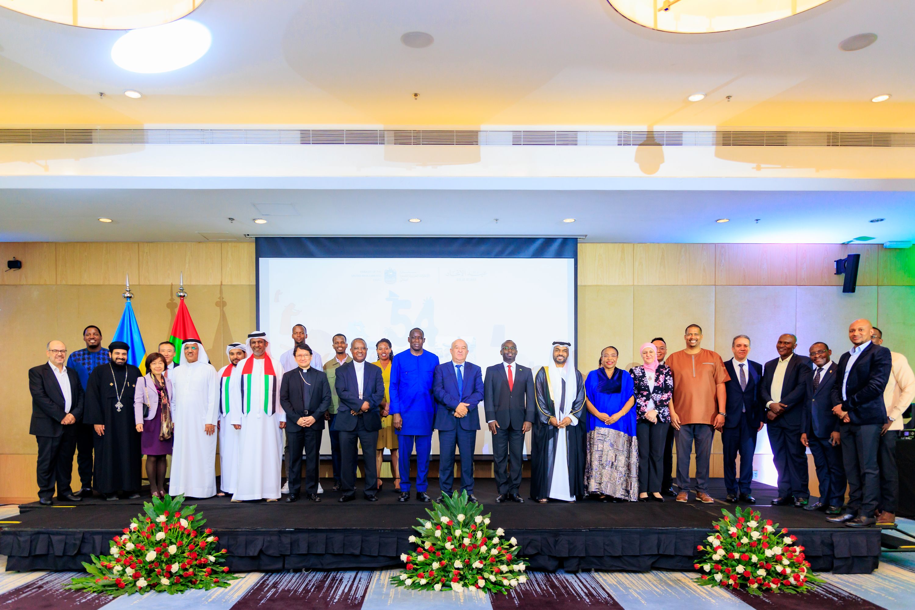 The colourful ceremony brought together government officials, diplomats, business leaders, and distinguished guests to commemorate the UAE’s formation under the theme “United.”