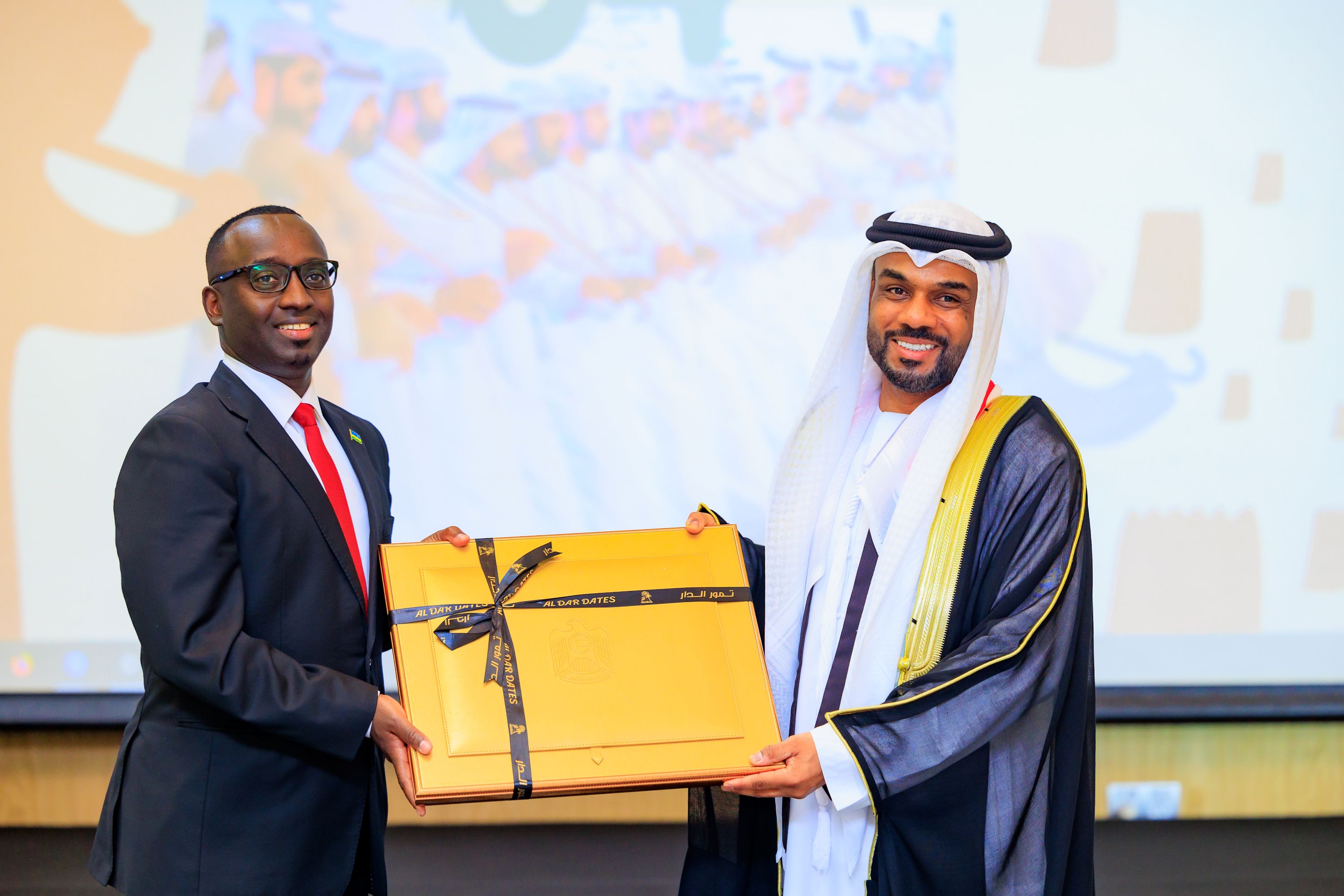 Guests were also presented with symbolic gifts, marking the significance of the occasion.