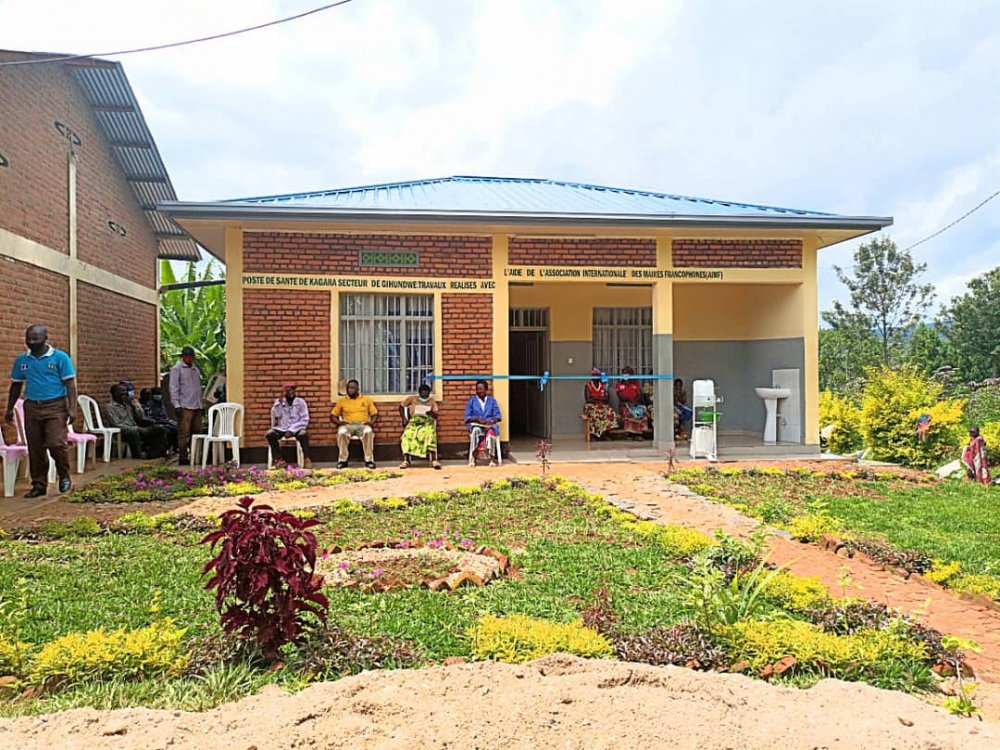 One of health posts in Rusizi district.