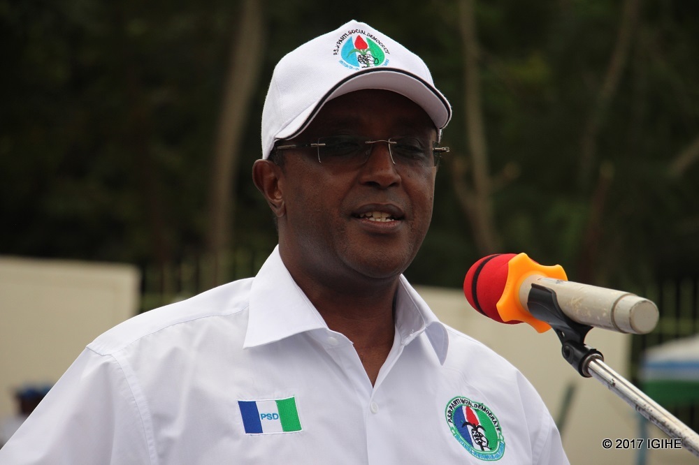 PSD president , Dr Vincent Biruta called on members to campaign for president Paul Kagame saying it is easy because Rwandans witness positive transformations he brought to the country. 