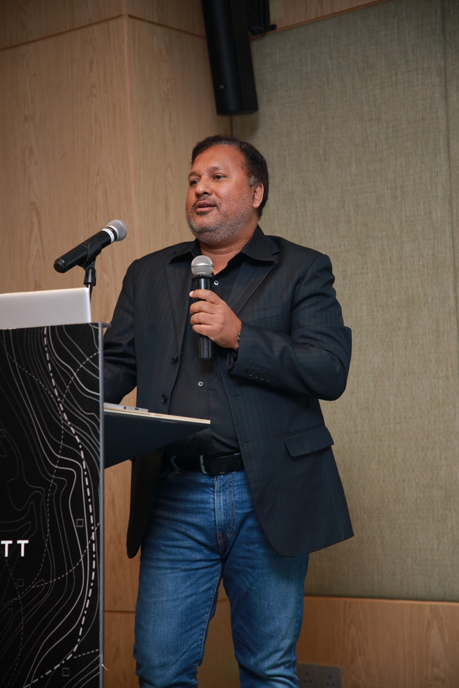  VSONE Chairman, Mr. Prabodha Sumanasekera speaking at the launch of VSONE AFRICA