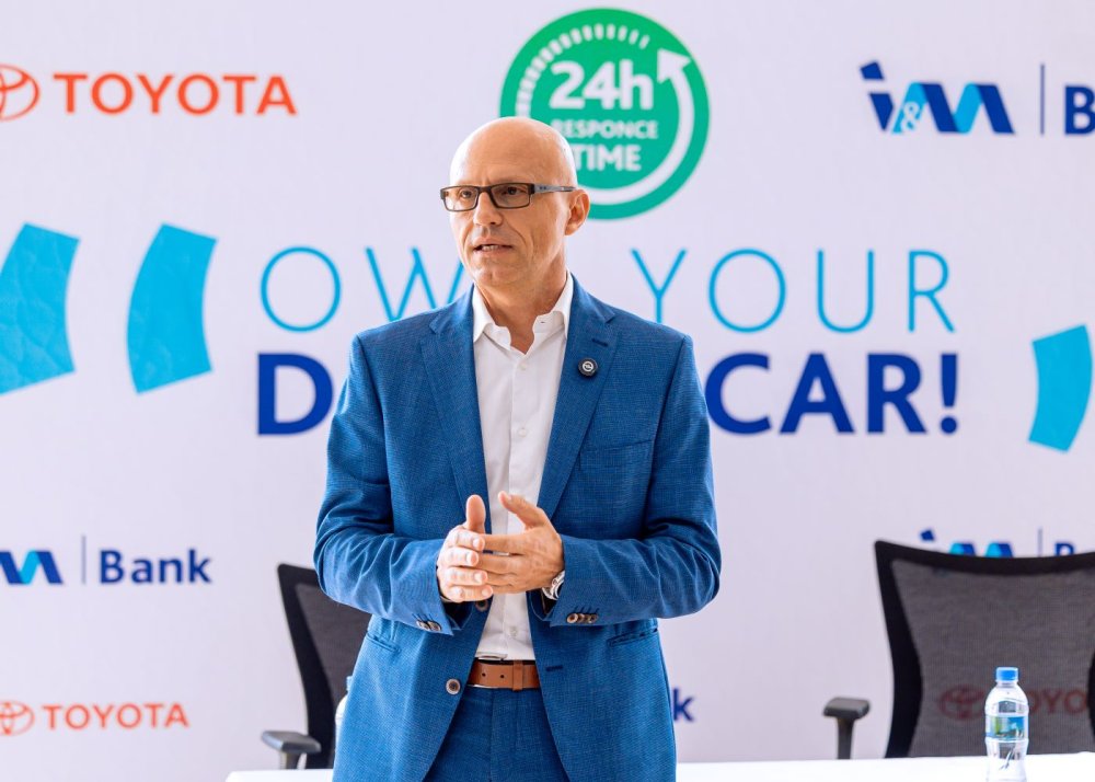 Nenad Predrevac, Managing Director of Toyota Rwanda Ltd, described the partnership as a commitment to enhancing customer services and deepening the existing relationship with I&M Bank.