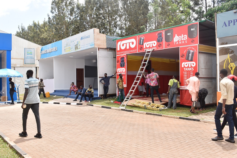 Preparations for the upcoming International Expo are underway.  