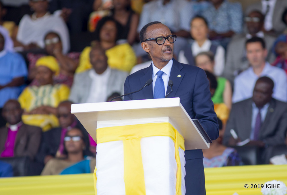President Kagame pledged to support the construction of Kigali's new cathedral