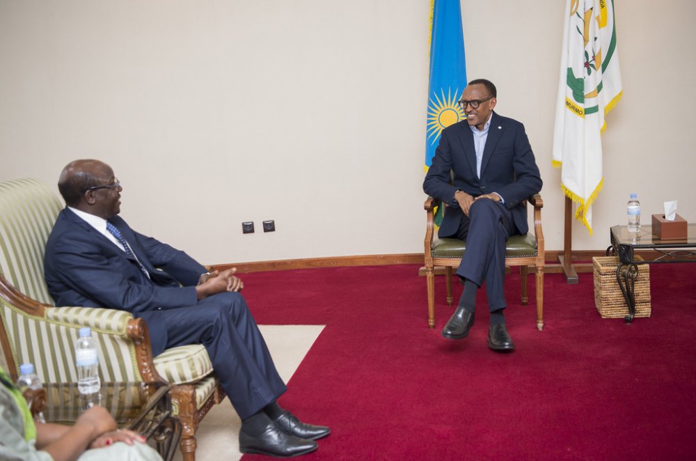 On 23rd March 2017, President Kagame meets with United Nations Conference on Trade and Development (UNCTAD) Secretary General, Mukhisa Kituyi.