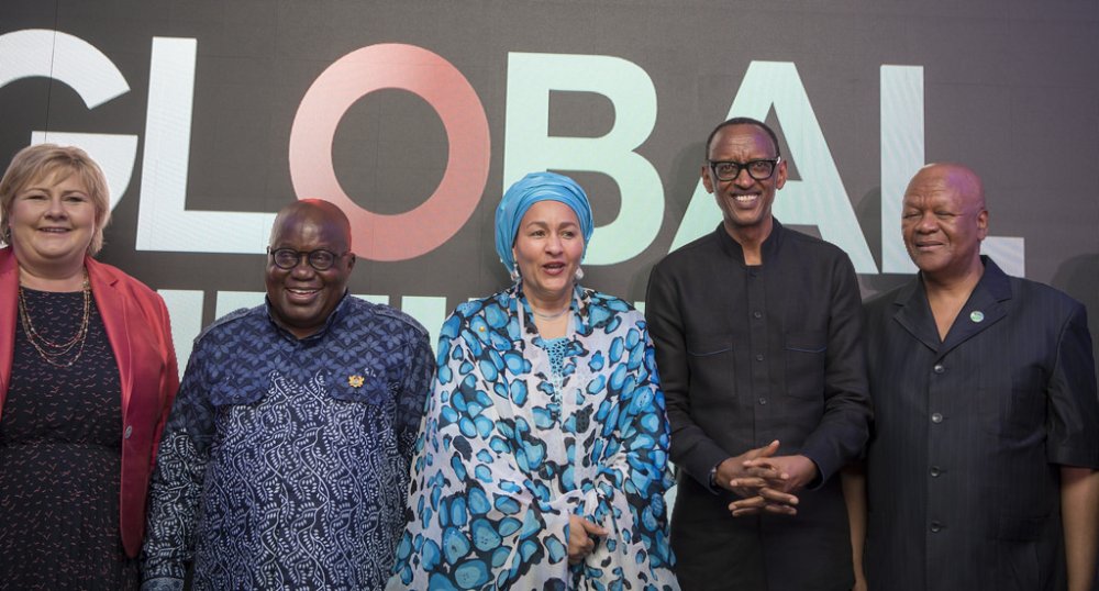  President Kagame with other officials at the Festival