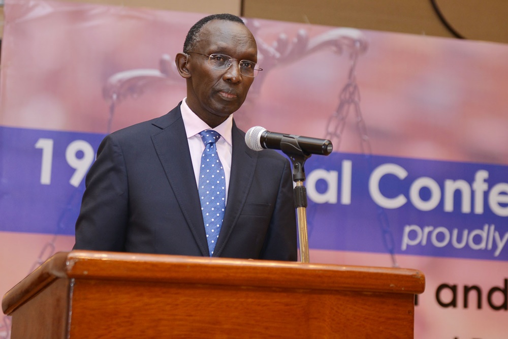 The President of Supreme Court, Prof. Sam Rugege