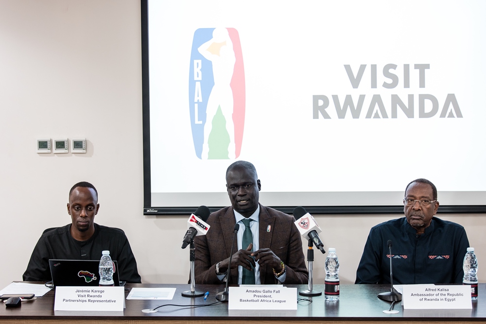 The press conference took place on Tuesday. 
