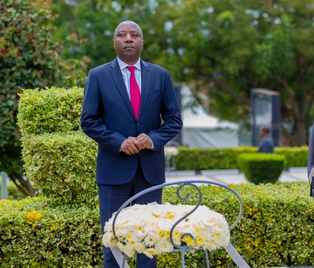 Prime Minister, Dr. Edouard Ngirente also paid tribute to fallen politicians. 