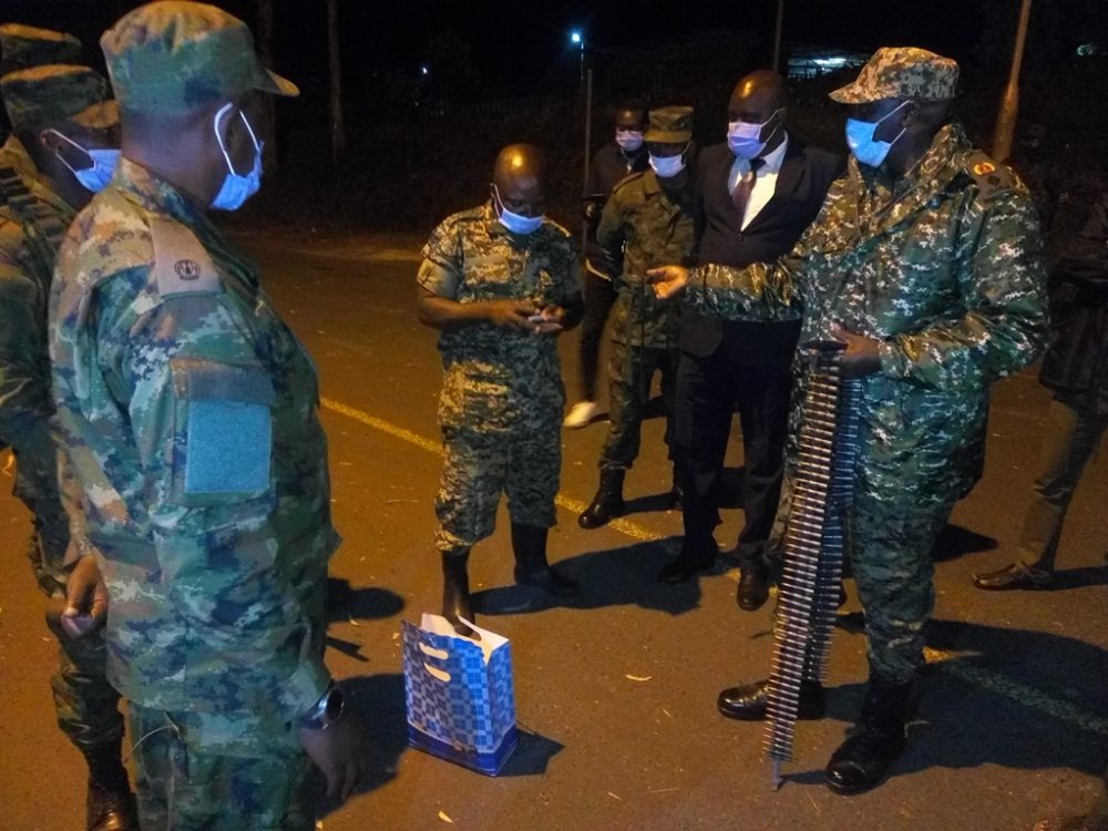 The soldier was handed back to Uganda on Sunday 13th June 2021 around 7 p.m. at Cyanika border in Burera district with all his belongings.