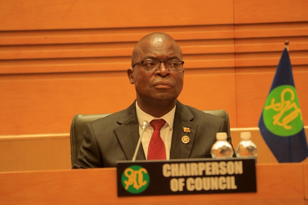 Zimbabwe’s Minister of Foreign Affairs and International Trade, Prof. Amon Murwira