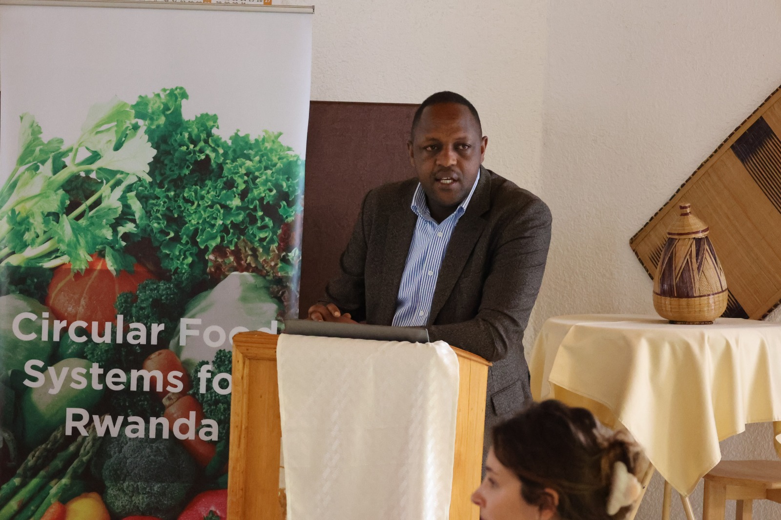 Project Manager Eric Ruzigamanzi emphasized the potential of today’s technology to prevent large quantities of food loss during the production process.