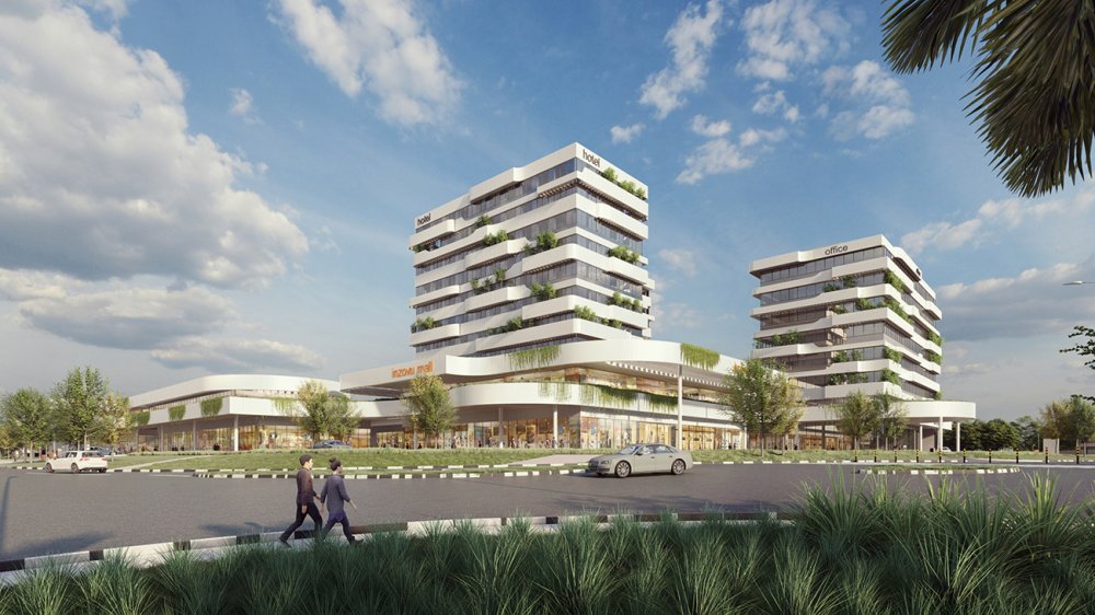  Inzovu Mall, will feature a four-star hotel, a supermarket, and a wide range of commercial spaces. 