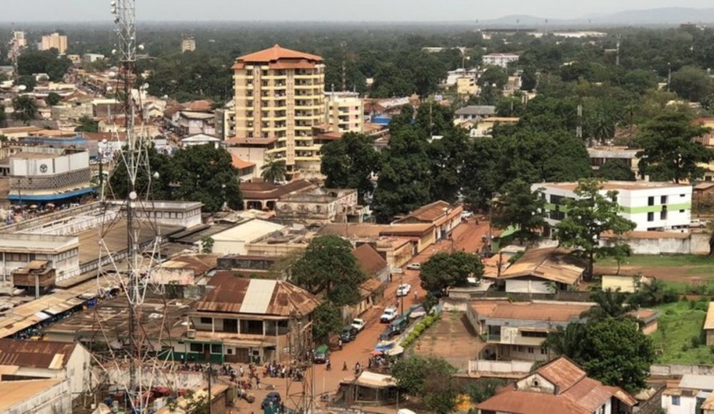 Bangui , the capital city of Central African Republic.