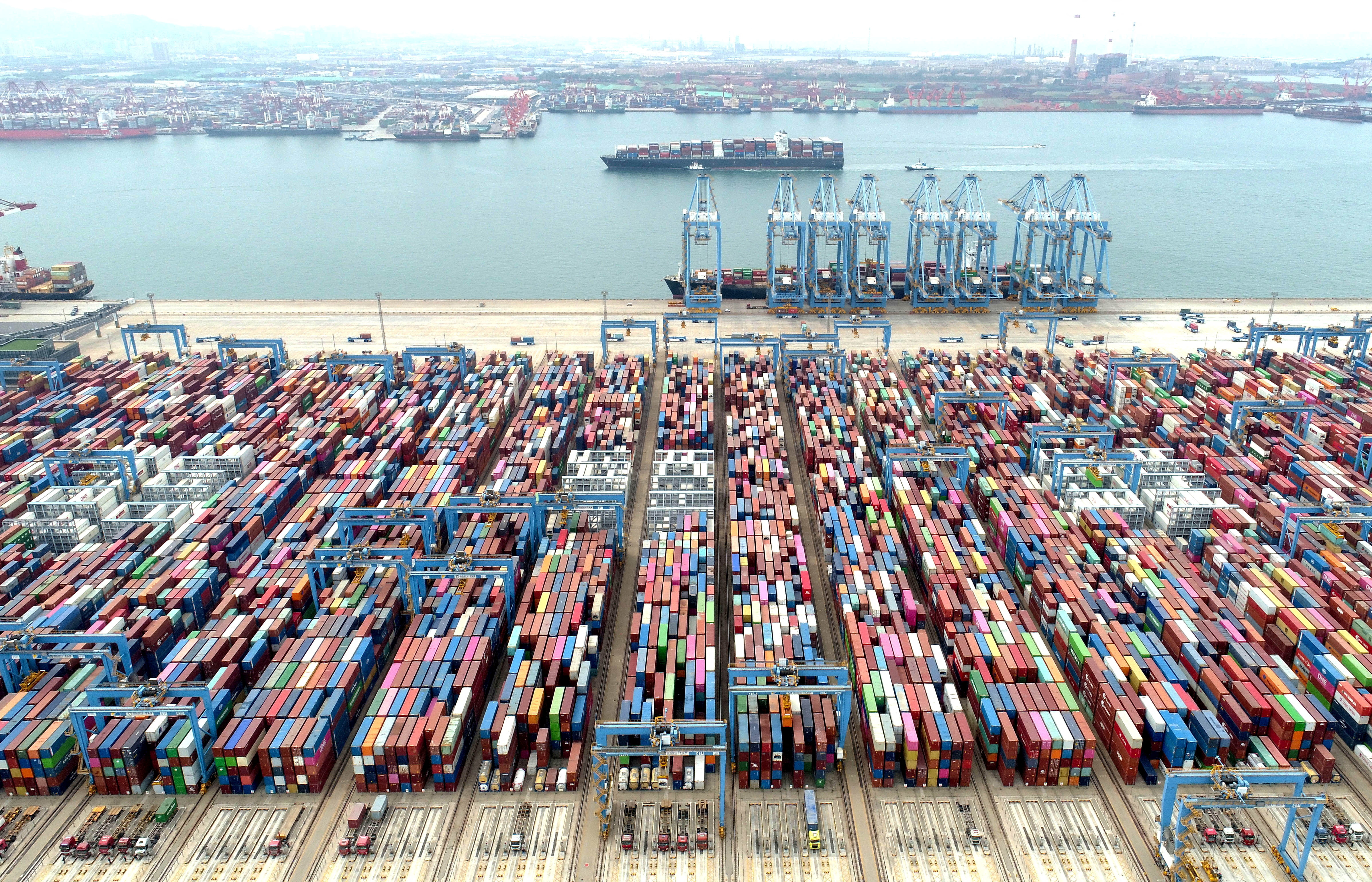 Qingdao Port plays a strategic role in China’s Belt and Road Initiative (BRI), linking global trade with Africa and Europe