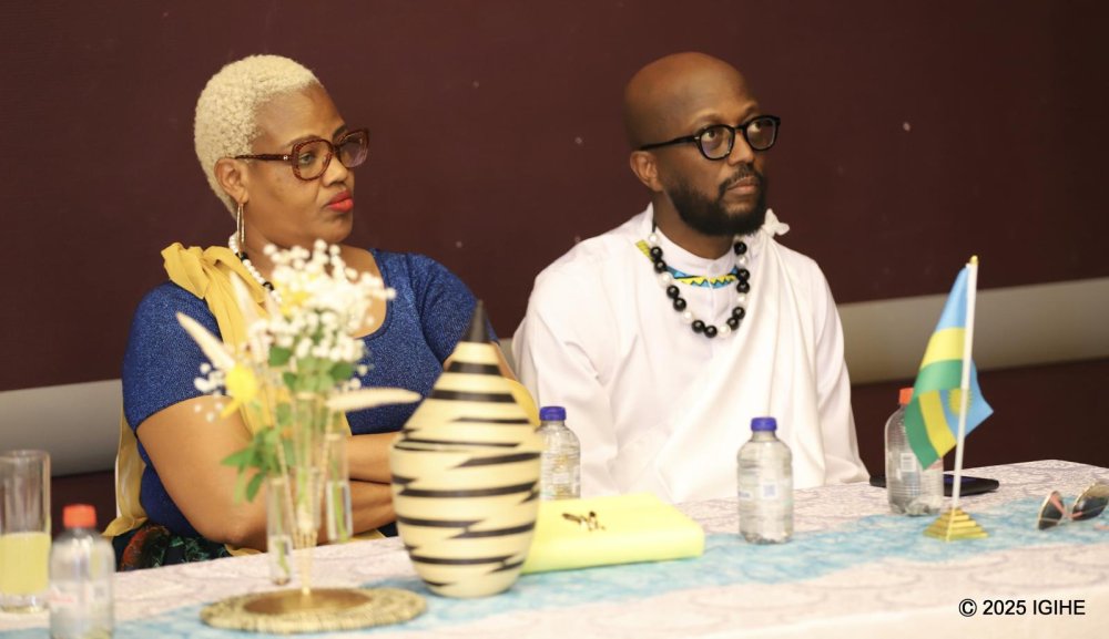 Ernest Gakuba, President of DRB-Rugari Belgium, and Yvette Umutangana, the coordinator of the Umuganura event in Bruges, were among the participants in the Umuganura Day celebration.