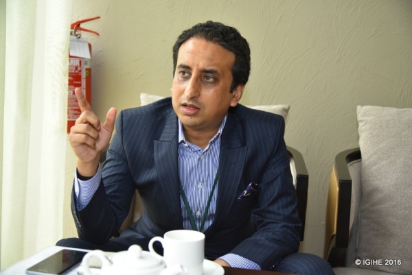 Rahul Chaudhary, the Executive Director of CG Corp Global
